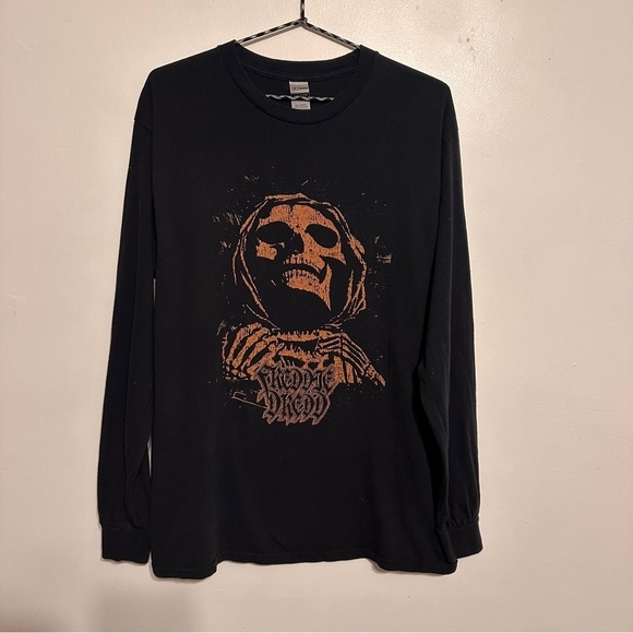 Freddie Dredd Reaper Long Sleeve Graphic Tee Size Medium - Picture 1 of 4